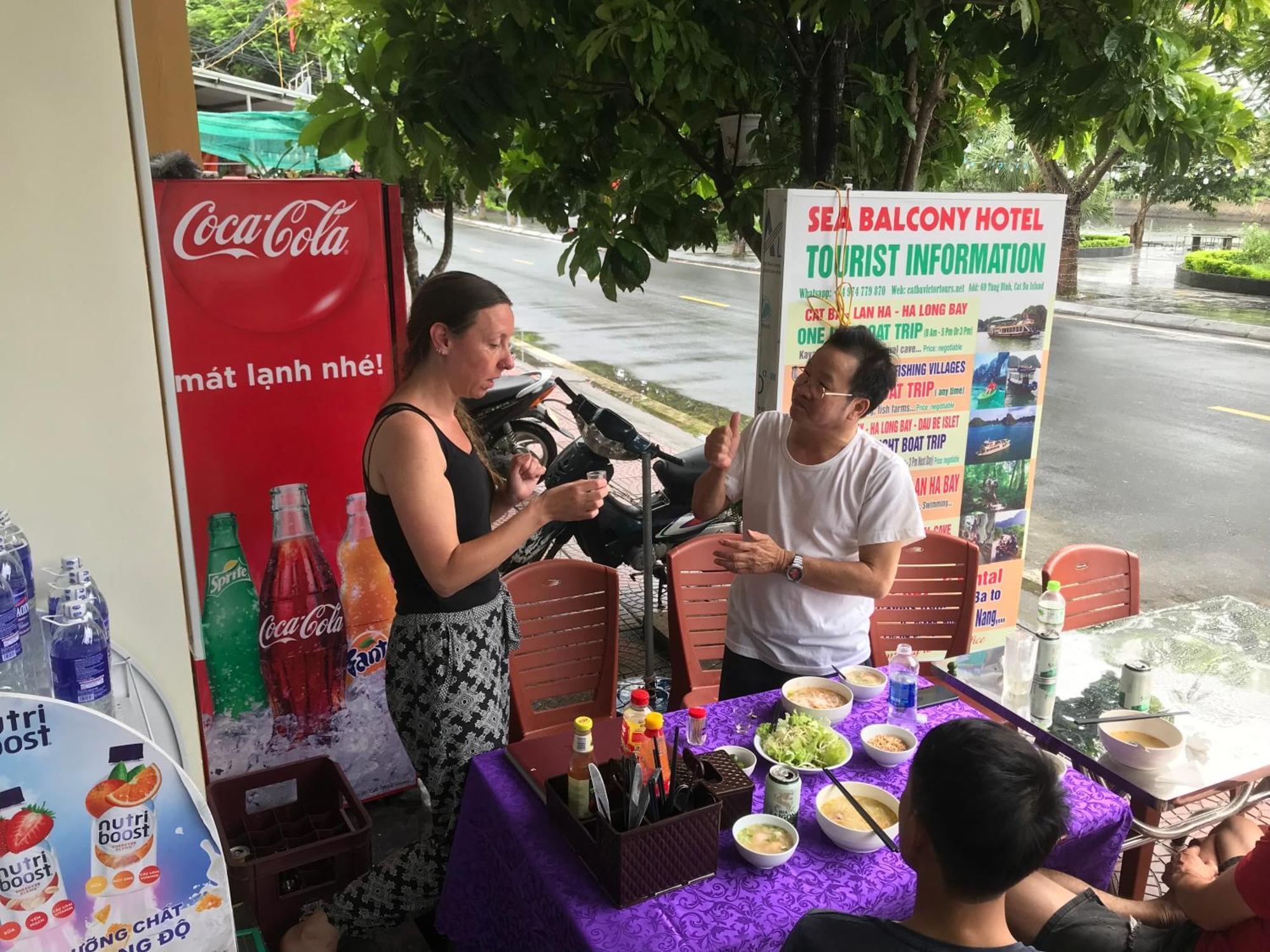 Sea Balcony Hotel Dong Khe Sau ภายนอก รูปภาพ